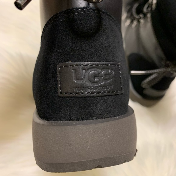 COPY - UGG Viki Waterproof Black Boot 7.5 - Picture 7 of 11